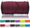 Ganzoo Paracorde 550, 4mm Corde, 100 Mètres, Polyester, Type 3-7 brins intérieurs, Le Bricolage de Laisse de Chien Collier Bracelet, Camping Survie et Outdoor Corde à Tout Faire, Rouge vin