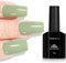 TOMICCA Gel Nail Polish 15ML Sage Green Gel Nail Polish Soak Off UV LED Olive Green Nail Gel Polish Nail Art Starter Manicure Salon DIY at Home