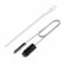 2pc Shower Drain Unblocker Tools, 17.7'' Sink Unblocker Tool & 61'' Dual Brush Pipe Cleaner, Long Pipe Cleaners, Plug hole Wire Brush for Kitchen Sink Plungers For Unblocking Drain Snake