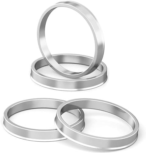 GEARMONSTER 4 TLG Zentrierringe Felgen Aluminium 74,1 x 72,6 mm Alufelgen Zentrierungsringe Nabenzentrische Ringe Eloxierter Aluminiumring für BMW