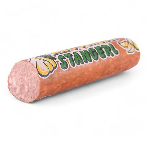 Knoblauch Stangerl Dauerwurst 350g von Fleischerei Teufl - Teufl Fleisch - Wurst aus erlesenen österreichischen Rohstoffen hergestellt - Regionales Rind & Schweinefleisch