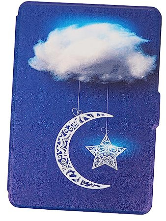 1 Pc en Cuir pour Allumer Remplacement De La Couverture De La Liseuse Housse De Liseuse à Réveil Couverture De Livre Électronique Cuir PU De Haute Qualité WATIIFUFU