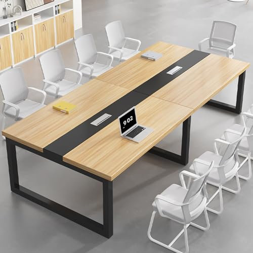 Großer Konferenztisch für Büro Business Möbel Meeting Seminar Trainingstisch für 10 Personen