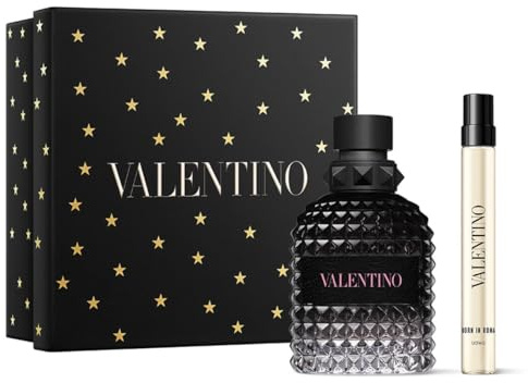 VALENTINO Uomo Born In Roma Set (Eau de Toilette 50ml + Eau de Toilette Travel Size 10ml)