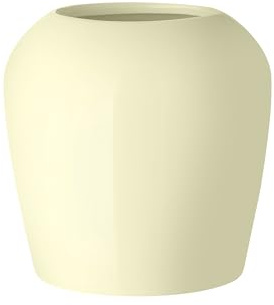 blomus Vase -LETA- | Blumenvase aus Glas | Größe L | Farbe Transparent Yellow | Wohnaccessoire