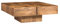 Woodkings® Couchtisch Amberley Holz, Echtholz modern, Design, Massivholz exklusiv, Lounge Coffee Table günstig (Mango, 80x80)