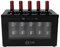Cavevinum CV-7D Expositor de Barra para Vinos Tintos, Acero Inoxidable, Negro 26.8x44.3x27 cm