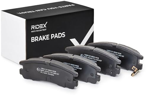 RIDEX 402B0883 Bremsbelagsatz Bremsbeläge Hinten Kompatibel mit MITSUBISHI PAJERO PININ H6W, H7W