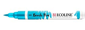 Ecoline Brush Pen Himmelblau hell 551 (11505510)