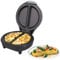 Trendi Dual Omelette Maker Electric-Easy Clean Non-Stick Cooking Plate-Makes Healthy Omelettes,Scrambled & Fried Eggs-Featuring Ready Indicator Light & Cool Touch Handle,750W,26.5x22.5x14 cm