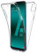 COPHONE® kompatibel Samsung Galaxy A50 Hülle Silikon 360 Grad transparent. Total transparent, weiche Vorderseite + harte Rückseite. Stoßfeste 360-Grad-Touch-Handyhülle für Galaxy A50