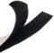 Klettband selbstklebend 1 Meter lang 38mm breit schwarz, Set Haken & Flausch