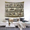 shibeili Bayeux Tapisserie Tapisserie Boutique Wandbehang Wandteppich Vintage Tapisserie Wandteppich Micro Fiber Peach Home Decor 60x51inch