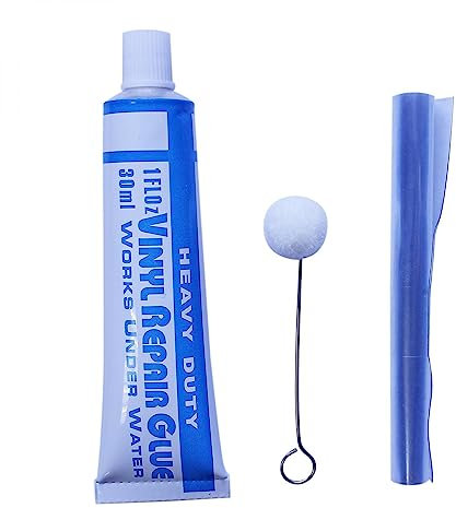 Linxor France ® Lot de 2 Kits de réparation 30 ML avec applicateur pour Liner de Piscine - Norme CE