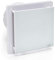 STERR White Bathroom Fan 6 inches / 150 mm with TIMER - Extractor Fan - Glass Front - Modern Look - BFS150T - 25 W