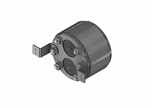 Gummi-Press-Dichtung variabel Außendurchmesser 80 mm/Tiefe 40 mm für Hauseinführung von Kabel und Rohre 2x 4 mm bis 25 mm