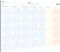 PACKLIST® Monthly Planner Pad A4 for Home, Study, Work & Family Plans - Efficient Planner: Organize Your Schedule, Set Goals and Boost Productivity with this Comprehensive and User-Friendly Plan
