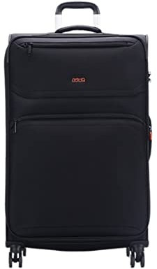 JUMP Valise Extensible 4 Roues Moorea 2 (MX02/MX03/MX04/MX05) (Noir, 76x48x30/34 cm)