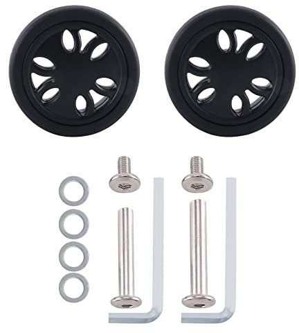 Fozriybefy 50 Mm X 12 Mm -GepäCkräDer VerschleißFestes PU-Rollen-Koffer-ErsatzräDer GepäCk-ErsatzräDer