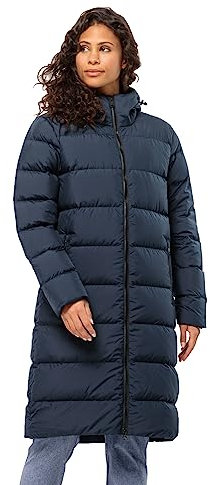 Jack Wolfskin Women's Frozen Palace Coat W Down Parka, Night Blue, S