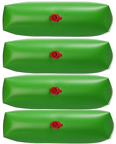 Joayuezo 4 Stück Bewässerungssack 10 kg PVC Bewässerung Bag Langsam Freisetzende Einstellbar Automatisches Tropfenf Sacktropfsystem für das Pflanzen von Bäumen und von Sträuchen