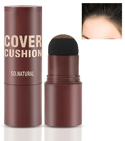 Boobeen Hair Powder Stick, Retoque de Raíz para Cabello Fino, Cubre Sombra para Cabello Gris, Corrector de Raíz Instantáneo para Cabello Voluminoso Natural