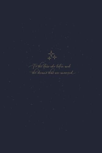 ACOTAR / ACOMAF Inspired Velaris Starlight Night Court Fan Notebook Blank Dotted Journal