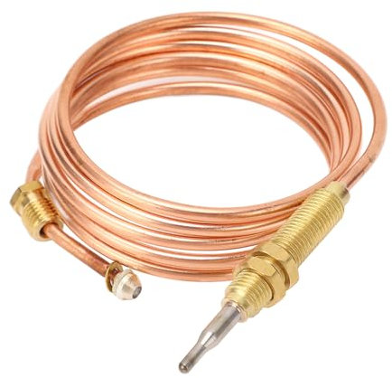 Drfeify Gas-Thermoelement, HR0001 120 cm Kupfer-Universal-Thermoelement, Herd-Thermoelement für Ofen-Gasherd