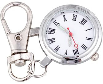 VALICLUD Uhr Mit Schlüsselschließe Pflegeuhr Mädchenuhr Hängende Taschenuhr Das Broschenuhr Mädchen Reisegeschenke Dr Who Reise Taschenuhr Ansteckuhr Jahrgang Mann Fall