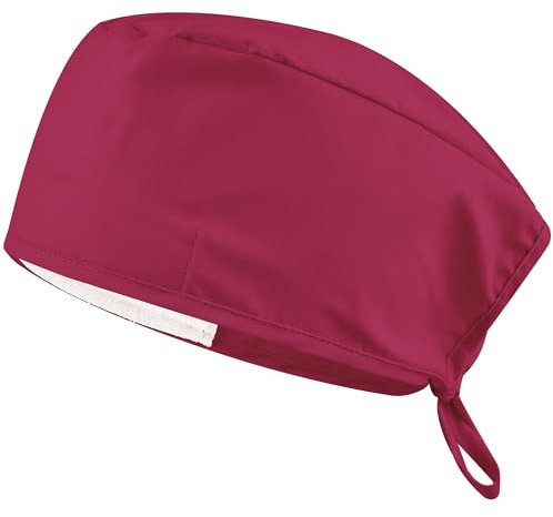 B-well Adelina Chirofano Beanie Krankenschwester Hüte Chirofano Frau in Apura Zubehör für medizinisches Personal (Bordoux)