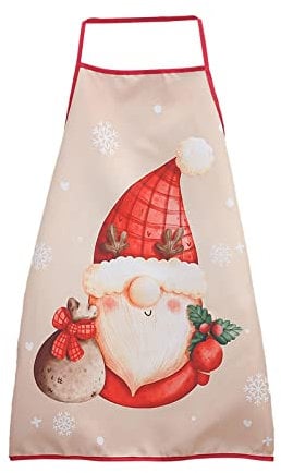 Aufbewahrung Bettdecken Kunstdruck niedlich Cartoon Schneemann Weihnachtsschürze Schürze Restaurant Party Aufbewahrungstasche Für Matratzen 90 (F, One Size)