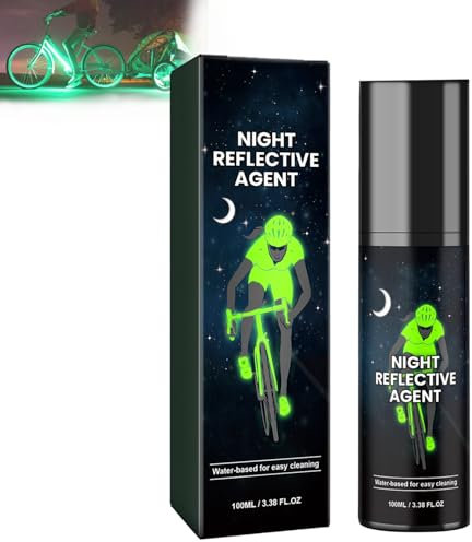 WQTHU Peinture en aérosol phosphorescente,100 ml,peinture en aérosol transparente qui brille en blanc dans le noir,peinture en aérosol fluorescente pour vêtements,skateboards,vélo (vert)