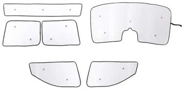 Protección UV del Coche Parasol De Coche, Parabrisas De Privacidad, Parasol De Ventana Completa, Estilo De Coche para Ford para Maverick 2022 2023 2024 Persianas De Coche