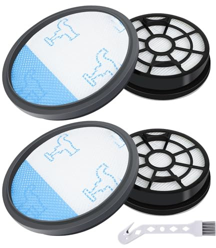 RO2917 Filtro de Repuesto para Rowenta Swift Power Cyclonic RO2910EA RO2917EA RO2913EA Aspiradora Reemplazar el filtro para Rowenta Swift Power Cyclonic Parkett RO2932EA,reemplaza # ZR904301, 2 piezas