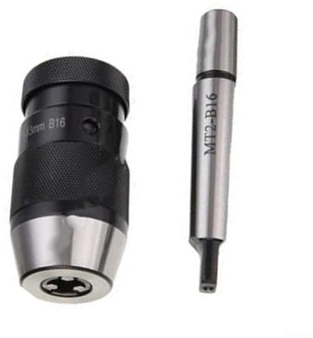 B16 Schnellspann-Drehmaschinen-Bohrfutter-Set mit MT2-Aufnahme, perfekt für den Werkstatteinsatz