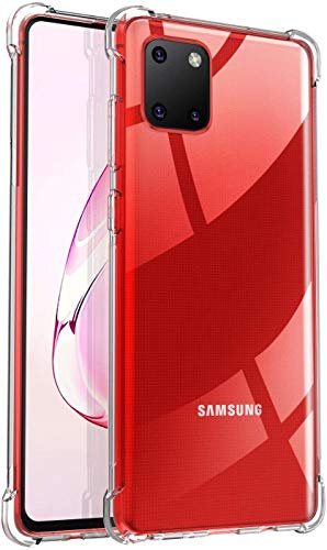 PHONILLICO Cover per Samsung Galaxy Note 10 Lite - Custodia Trasparente Anti Graffio Protettiva Case Protezione Antiurto