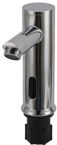 Jectse Bewegungssensor Berührungsloser Wasserhahn, Batteriebetriebener Infrarot -Wasserhahn mit Multi -Layer -Bubbler, Eingebauter Filter für Kommerzielle Waschbecken