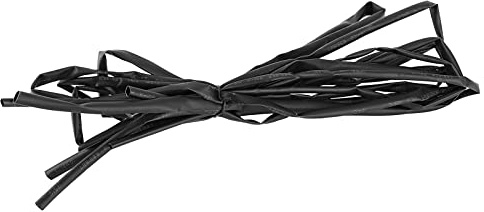 ANKROYU 4Pcs Heat Shrink Sleeve Tubing Insulation Wrap Kit Electrical Cable Protector Polyethylene Shrink Tube for Wire Connection Solder Joint Protection 4 Sizes 1m Each Black