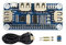 Waveshare 4 Port USB HUB Hubs HAT Compatible with USB2.0 1.1 for RPi Raspberry Pi Zero A+ B B+ 2 3 Model B Serial Debugging Onboard USB to UART