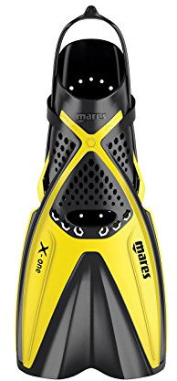 Mares Aquazone X-One Junior, Schnorchelflosse Kinder - Unisex, Gelb, S