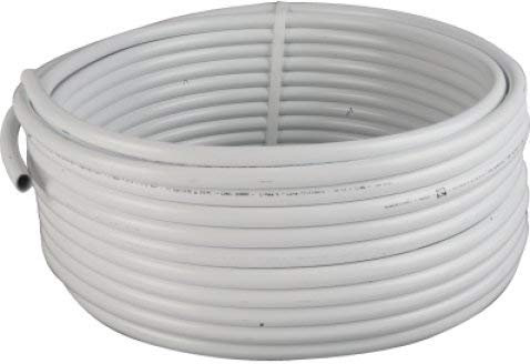 Suinga Rotolo Tubo Multistrato 16mm, 25m, Facile Installazione Acqua Potabile e Riscaldamento, Resistenza 10 Bar, Bassa Dilatazion