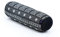 Leewadee Pilates Rolle Nackenstütze kleines Yoga Bolster Yogakissen ökologisches Naturprodukt, Kapok, 50 x 15 x 15 cm, Schwarz