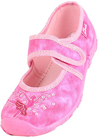 Beck Ballerina, Pantofole a Collo Basso Bambine e Ragazze, Rosa, 26 EU