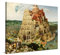 PICANOVA – Pieter Bruegel – The Tower of Babel 100x75cm – Bild auf Leinwand – Premium Kunstdruck Auf 2cm Holz-Keilrahmen Für Schlaf- Und Wohnzimmer – Klassische Kunst