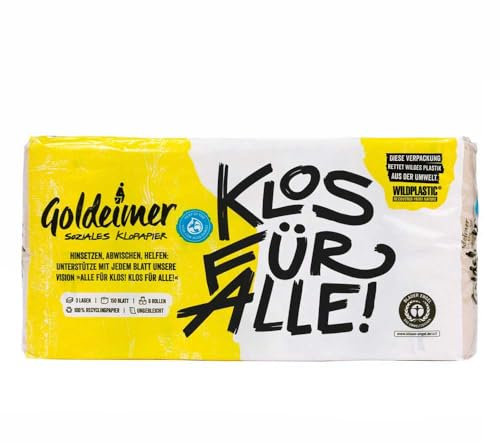 Goldeimer Toilettenpapier - 3lagig 150Blatt (2erPack)