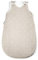 Ehrenkind® Babyschlafsack | Schlafsack Rund 2.5 TOG | Bio-Baumwolle | Ganzjahres Schlafsack Baby Gr. 86/92 Farbe Taupe mit weißen Sternen | Oeko-Tex | Schlafsack winter und Sommer Schlafsack Kinder