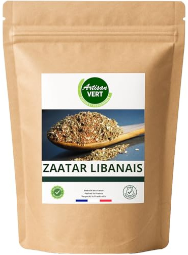 Epices Zaatar zatar Libanais, mélange d'épices pour cuisine libanaise (500g)