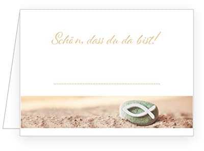 Edition Seidel 50 Premium Tischkarten Platzkarten Namenskarten Hochzeit Geburtstag Taufe Kommunion Konfirmation Firmung Jugendweihe Silberhochzeit Goldhochzeit Feier