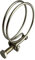 Boltza Doppeldraht-Schlauchschellen, Edelstahl, 72–80 mm, Teichrohrschraube, dicht, Koi-Fisch-Fitting, Filterpumpenklemme, Silber, 10 Stück