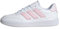 adidas Courtblock Shoes, Scarpe da ginnastica Donna, Cloud White Clear Pink Almost Pink, 37 1/3 EU